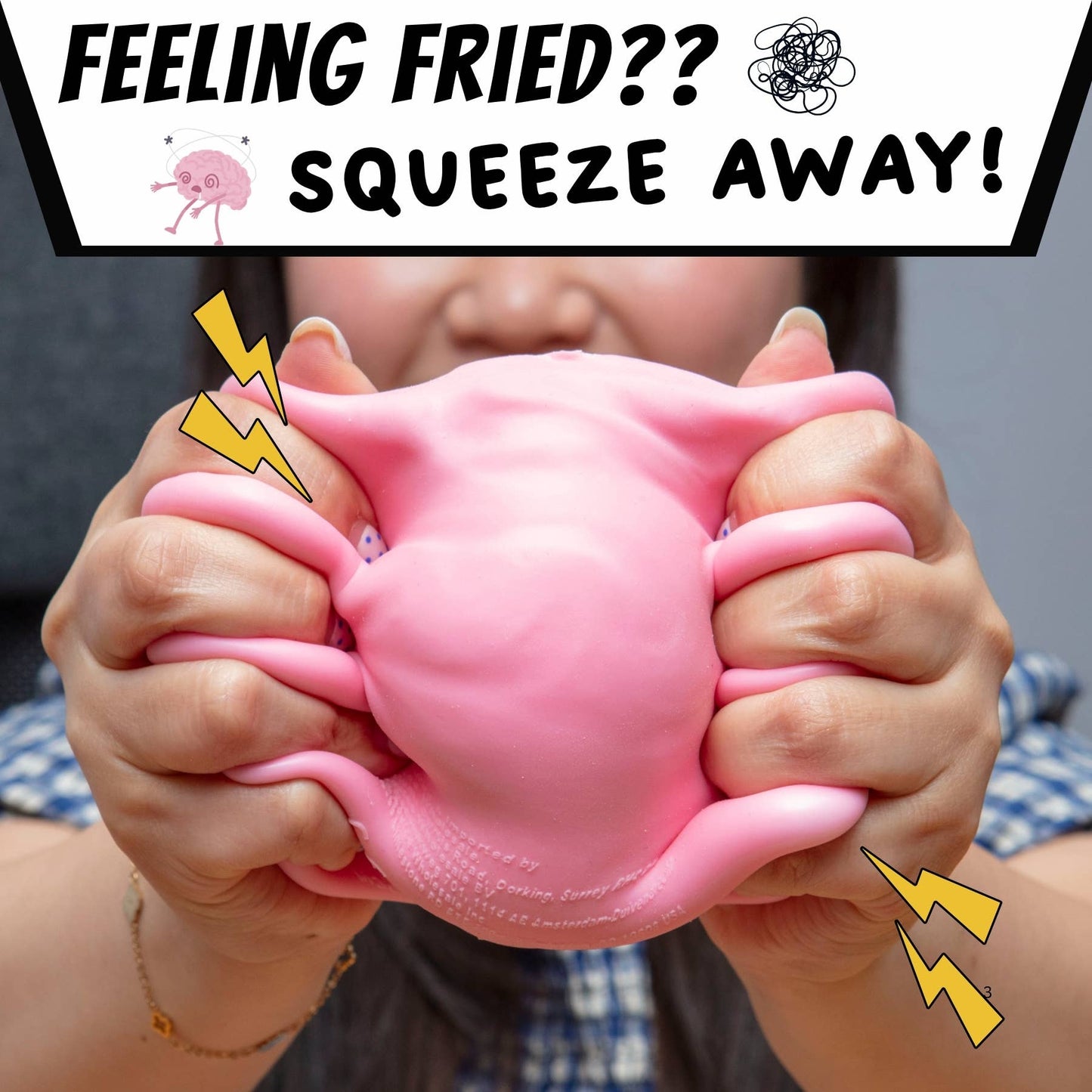 Giant Brain Stress Ball