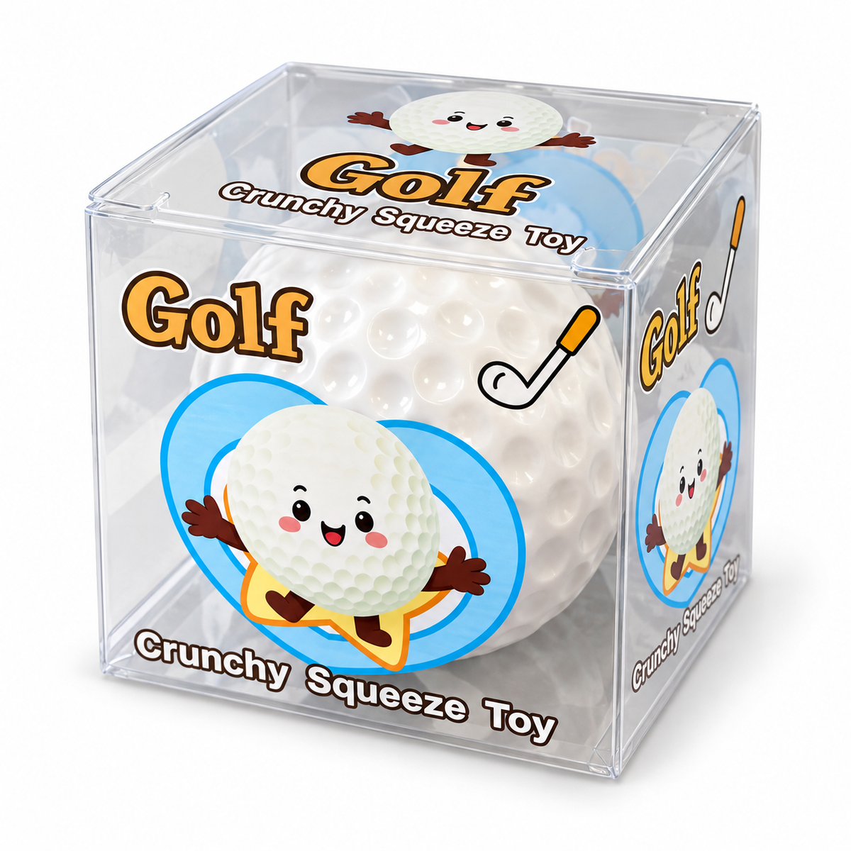 Golf Ball Crunchy Squishy