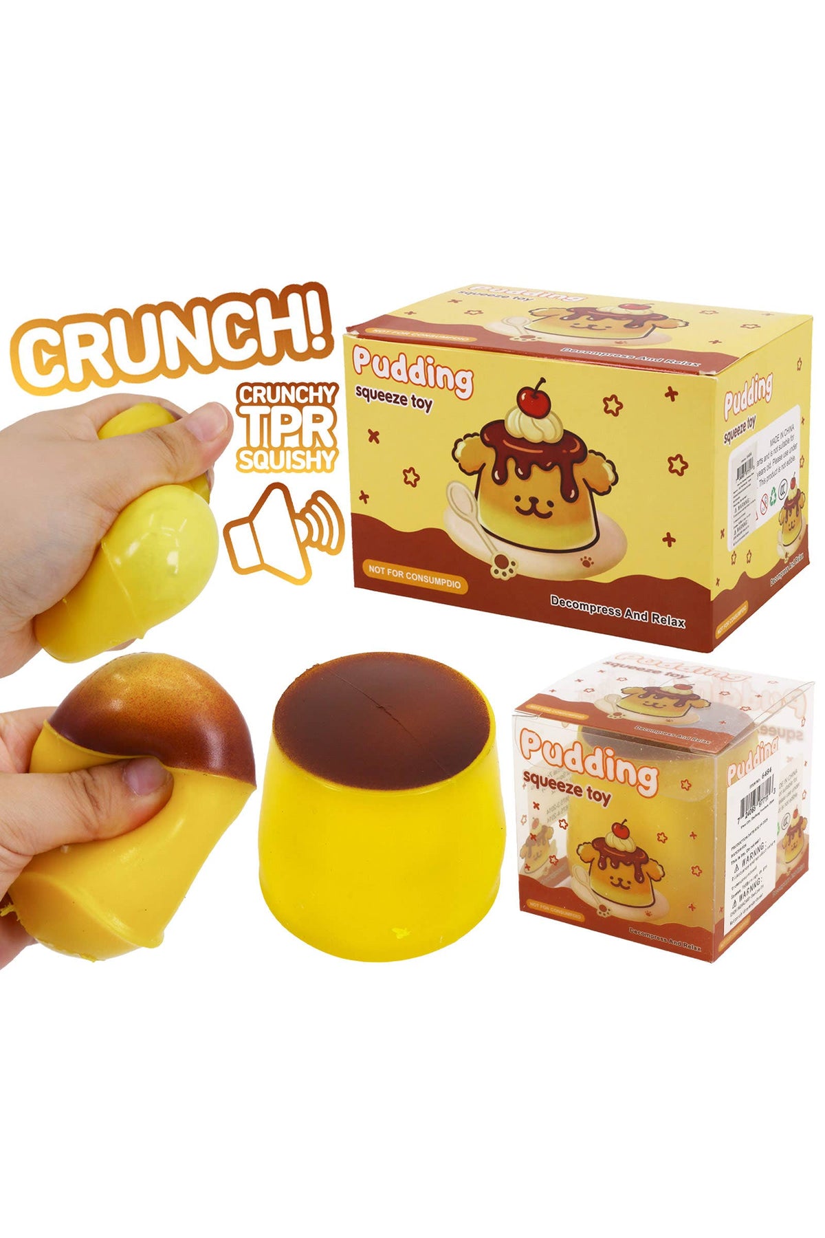 Pudding Crunchy Squishy