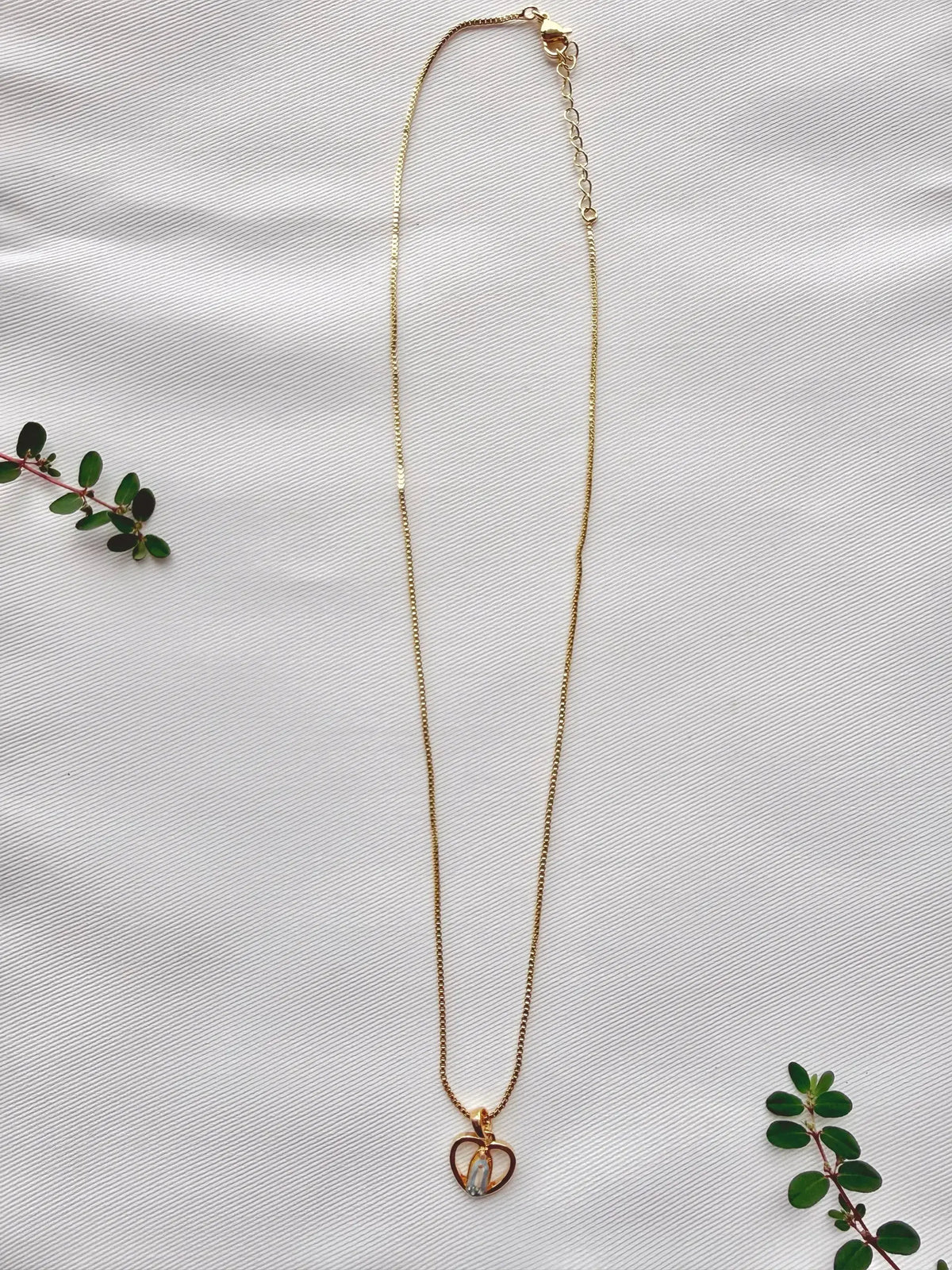 Dainty Mary, Queen Of Our Hearts Necklace