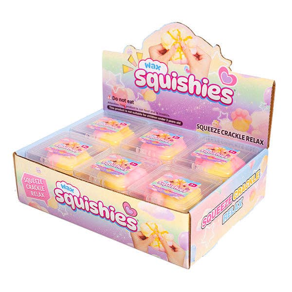 Wax Squishies® Cat Paw Wax Crackle Clay Toy