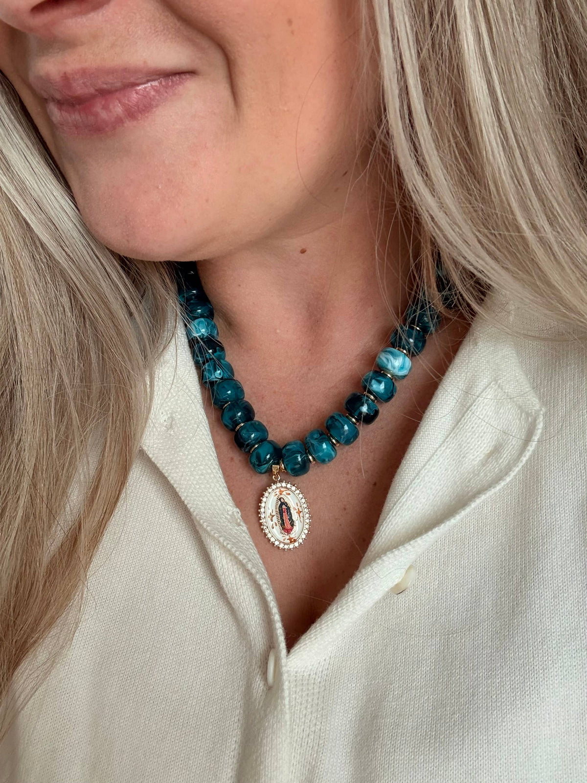 Our Lady of Guadalupe’s Jewels (Beaded Necklace)