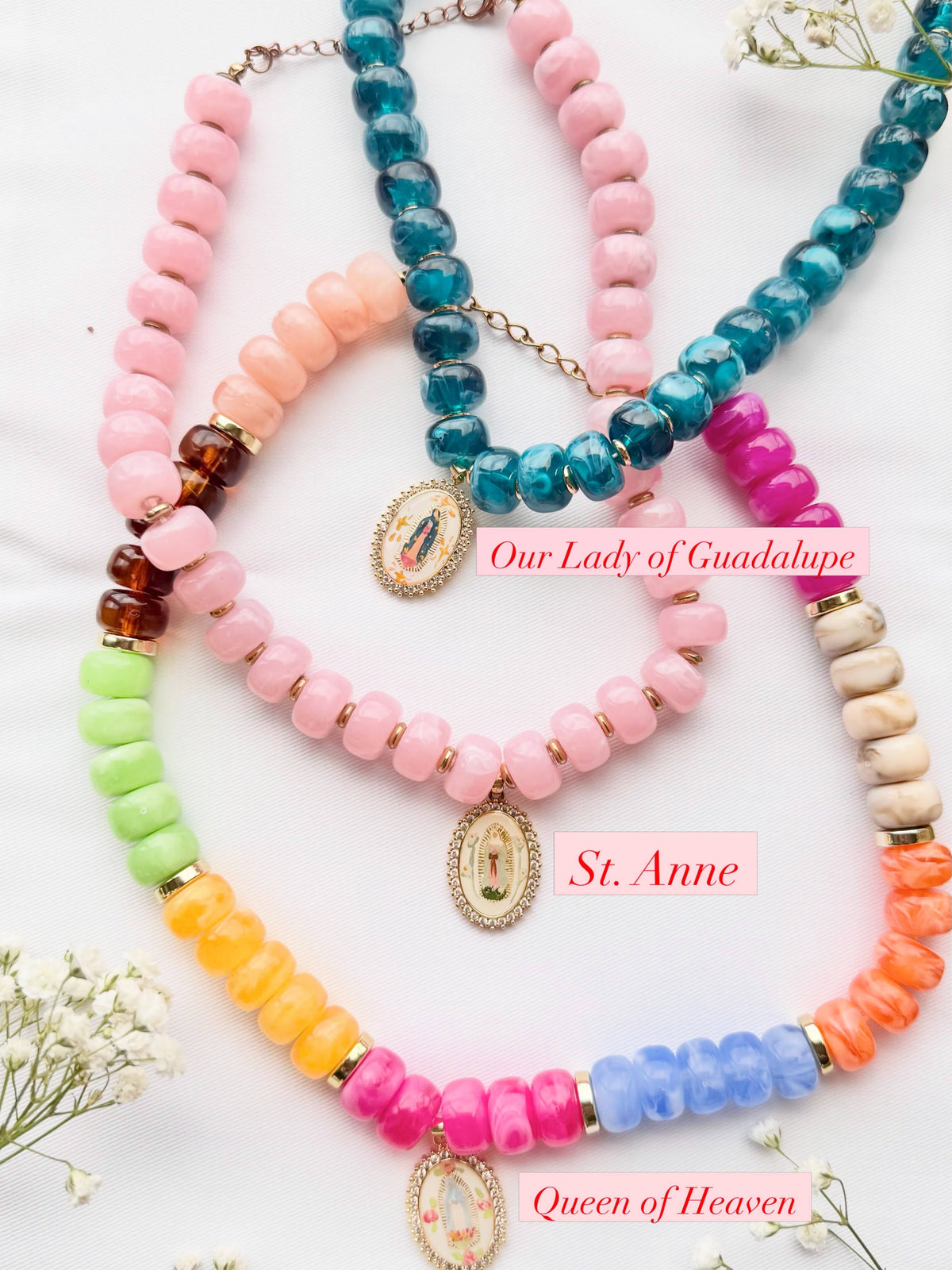 Our Lady of Guadalupe’s Jewels (Beaded Necklace)