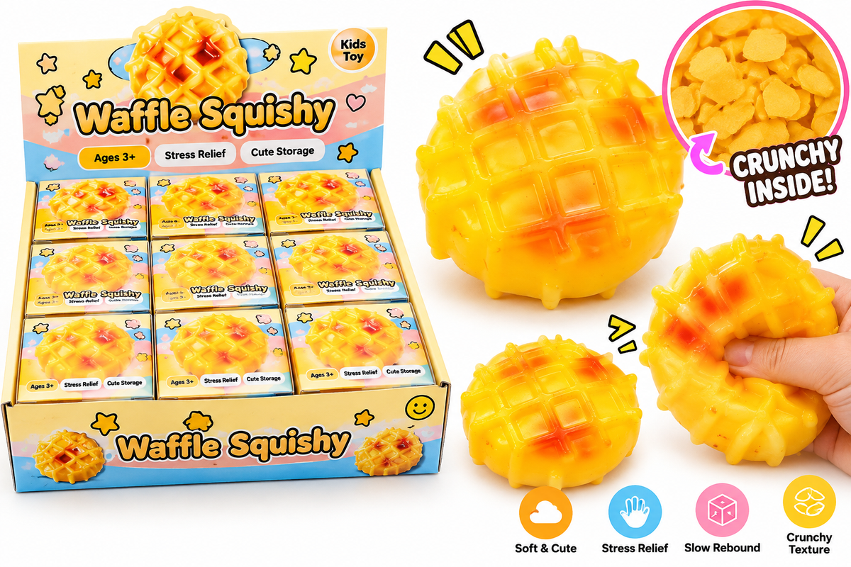 Crunchy Waffle Squishy