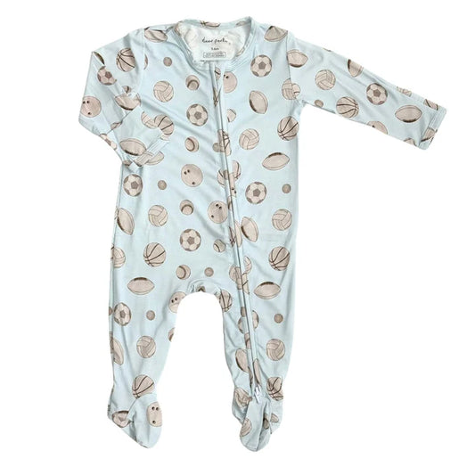 Baby Ballers Zip Footie