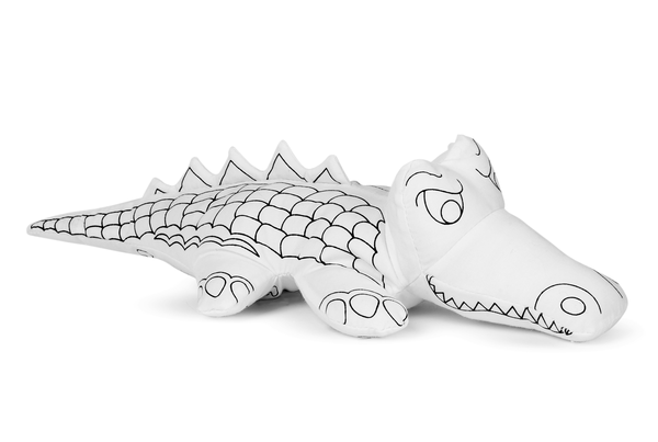 Stuffy Coloring Kit - Crocodile