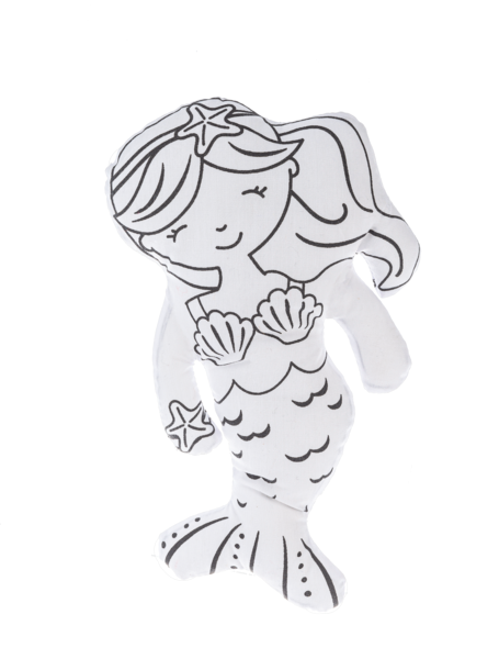 Stuffy Coloring Kit - Mermaid