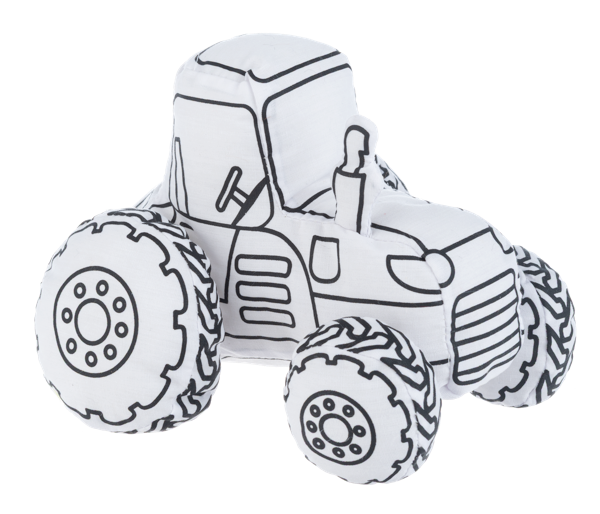 Stuffy Coloring Kit - Tractor