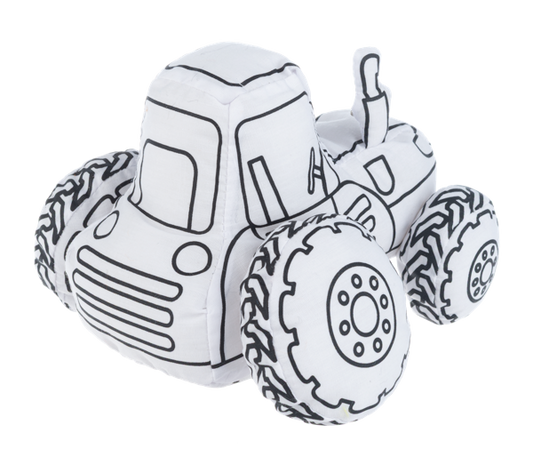 Stuffy Coloring Kit - Tractor
