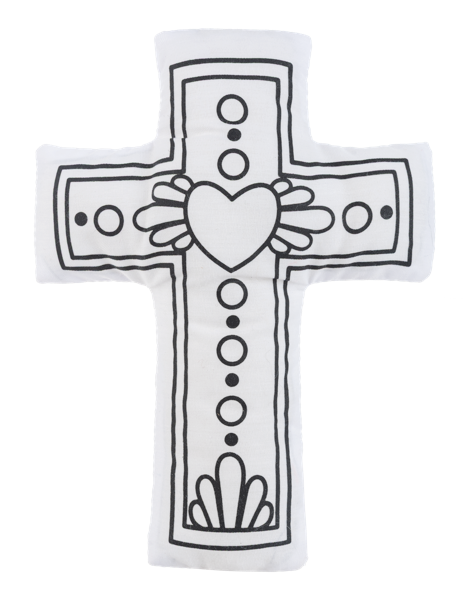 Stuffy Coloring Kit - Cross