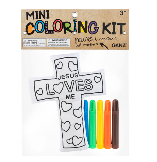 Stuffy Coloring Kit - Cross