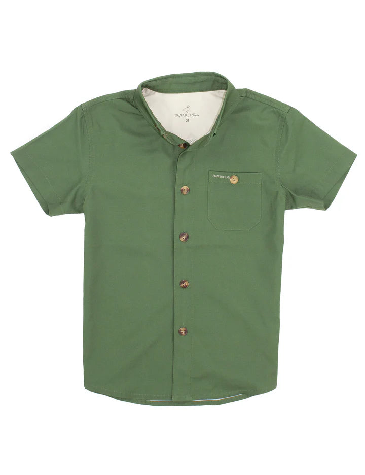 Sportsman field shirt Moss