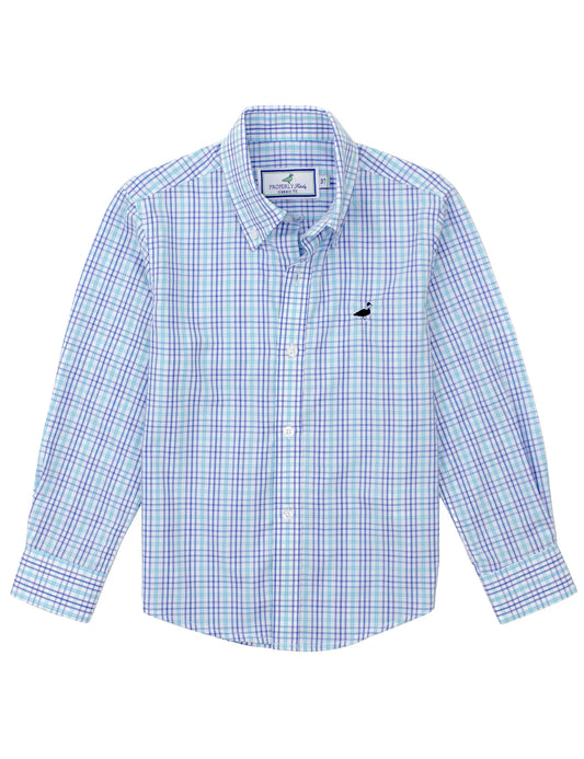 Boys Seasonal Sportshirt- Deane Check