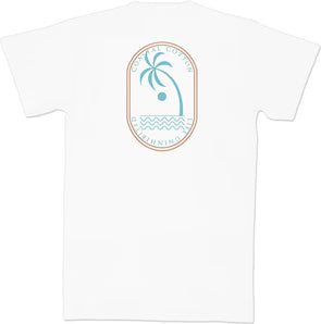 Palm Tee- Bone
