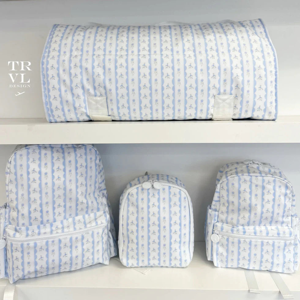 Ribbon Floral Blue TRVL