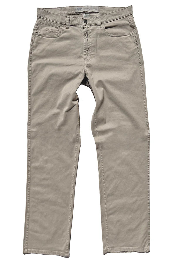Walnut Five Pocket Canvas Pant